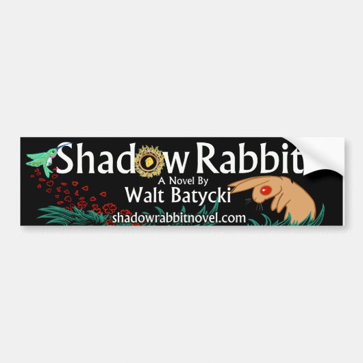 Shadow Rabbit Bumpersticker (Voorkant)