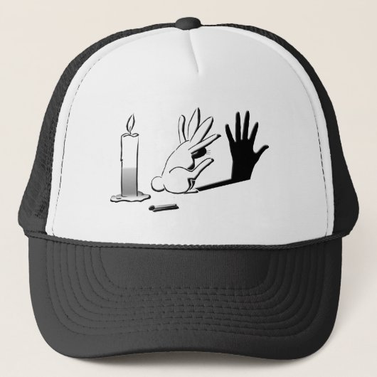 Shadow Rabbit van LightIllusions.com Trucker Pet (Voorkant)