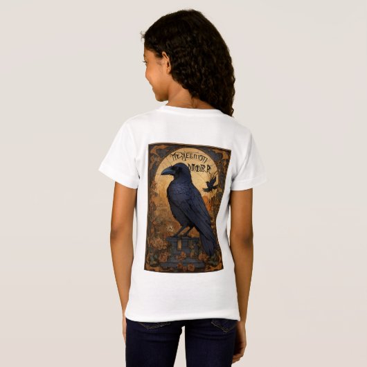 Shadow Raven T-shirt (Achterkant volledig)