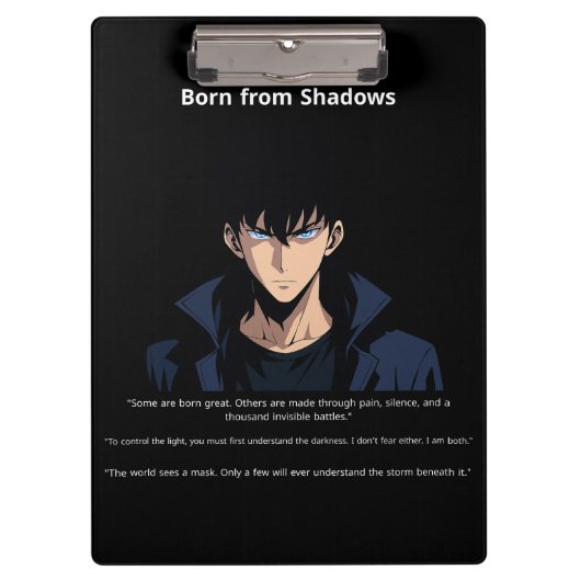 Shadow Reborn, de stille kracht Klembord (Voorkant)