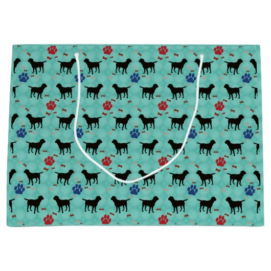 Shadow Rottweiler Large Cadeautasje (Voorkant)