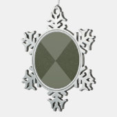 Shadow & Sage Snowflake Ornament – (Rechts)