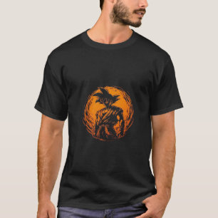 Shadow Samurai Anime Neon T-shirt