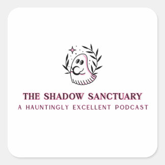 Shadow Sanctuary-Sticker Vierkante Sticker