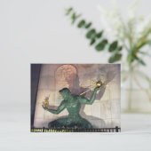 Shadow Spirit Briefkaart (Staand voorkant)