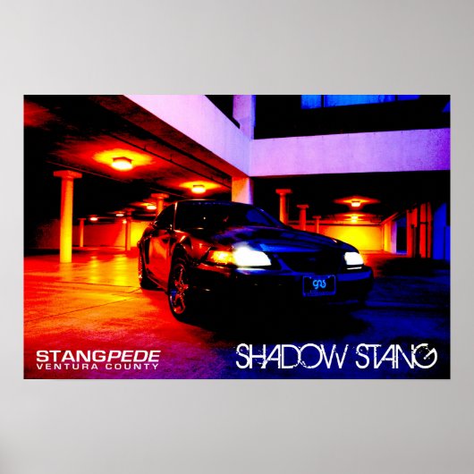 Shadow Stang Poster (Voorkant)