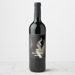 Shadow & Strength – Halloween 2025 Wijnlabel Wijn Etiket