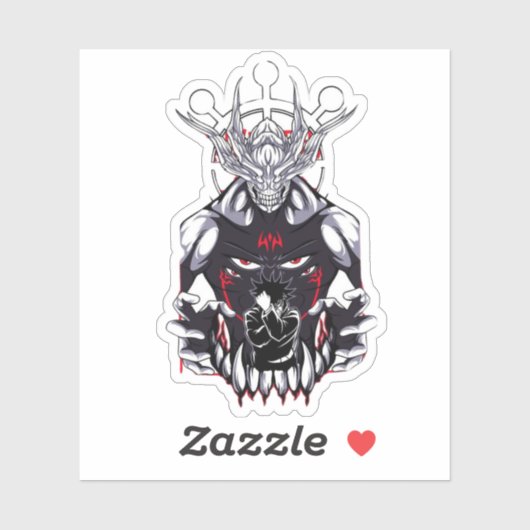 🌑 Shadow Summoner Sticker – Anime-Inspired Vinyl  (Vel)