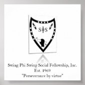 Shadow Swing Shield Poster (Voorkant)