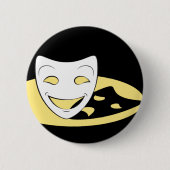 Shadow Theater Mmaskers Button (Voorkant)