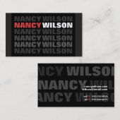 Shadow Visitekaartje (Voorkant / Achterkant)