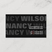 Shadow Visitekaartje (Achterkant)