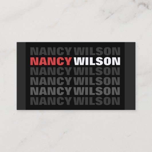 Shadow Visitekaartje (Voorkant)