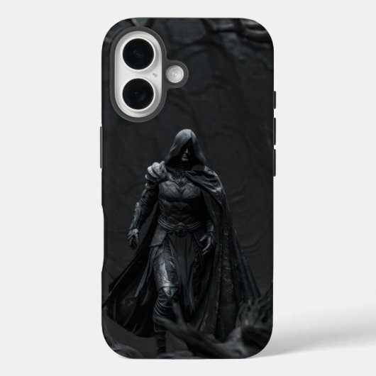 Shadow Walker, een krijger met capuchon Case-Mate iPhone Case (Achterkant)