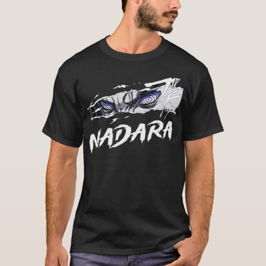 ⚡ Shadow Warlord T-Shirt – Anime-Geïnspireerde Leg (Voorkant)