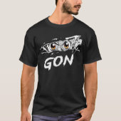 🔥 Shadow Warrior Aura | Paarse Vlam Anime T-shirt (Voorkant)