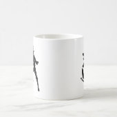 Shadow Warrior Bujinkan Dojo Logo met Nin Symbol Koffiemok (Center)