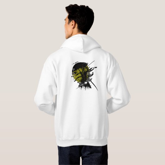 - Shadow Warrior Samurai Hoodie (Achterkant volledig)