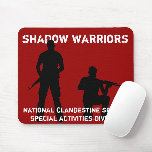 Shadow Warriors - CIA National Clandestine Service Muismat (Met muis)
