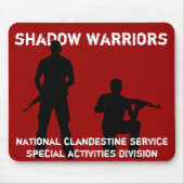 Shadow Warriors - CIA National Clandestine Service Muismat (Voorkant)