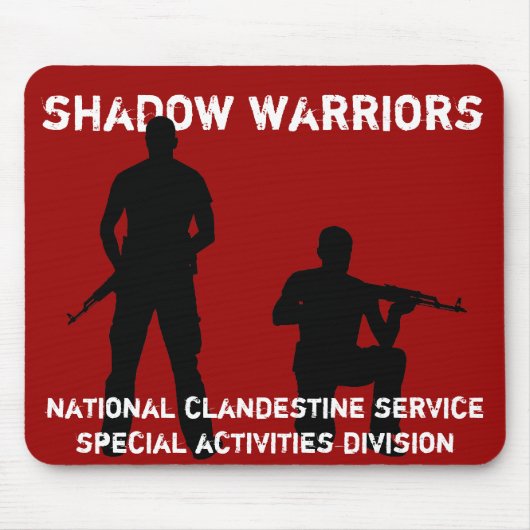 Shadow Warriors - CIA National Clandestine Service Muismat (Voorkant)