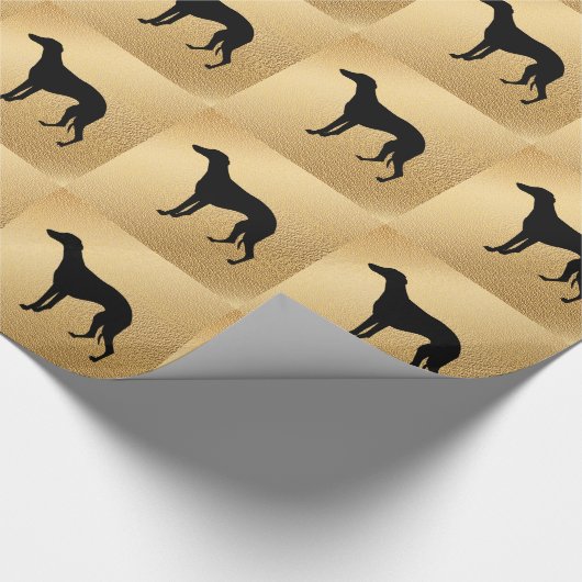 Shadow Whippet Cadeaupapier (Hoek)