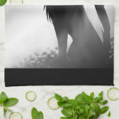 Shadow Wolf Anime Towel Theedoek (Gevouwen)