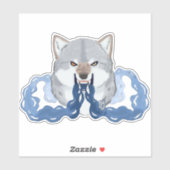 Shadow Wolf OC Sticker (Vel)