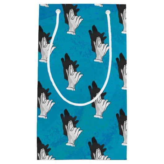 Shadow Wolf op Blue Klein Cadeauzakje (Voorkant)