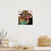 Shadow Work Witchy Recovery AI Art Matte Value Poster (Keuken)