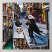 Shadow Work Witchy Recovery AI Art Matte Value Poster (Voorkant)