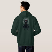 Shadowblade Hoodie – Donker Achterkant Design Ontk (Achterkant volledig)