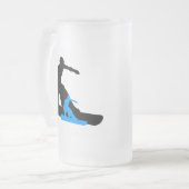 shadowboarder matglas bierpul (Voorkant links)