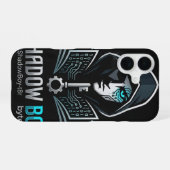 shadowboy iPhone 16 hoesje (Achterkant horizontaal)