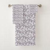 Shadowed Berry Leaf Towel Collectie Bad Handdoek (Insitu)