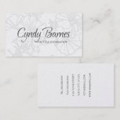 Shadowed Petunias Visitekaartje (Voorkant / Achterkant)