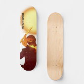 ShadowedMasters_Ninja_sunrise_1_white Skateboard (Voorkant)
