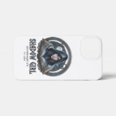 shadowgirl iPhone hoesje (Achterkant horizontaal)