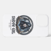 shadowgirl iPhone hoesje (Achterkant horizontaal)