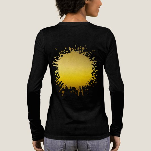 Shadowgold Tri-Blend Shirt (Achterkant)