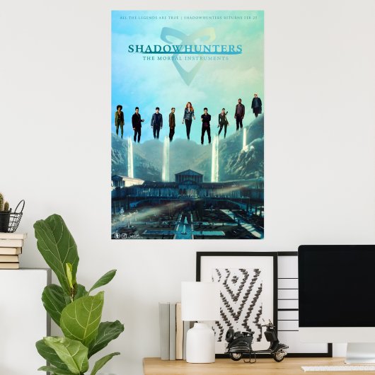 Shadowhunters Legacy Poster (Thuiskantoor)