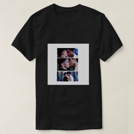 Shadowhunters, Magnus- en Alec-Poster T-shirt (Design voorkant)