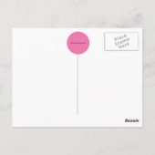 Shadowing Chippewa (roze) Briefkaart (Achterkant)