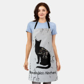 Shadowing Moon All-Over Print Schort (Gedragen)