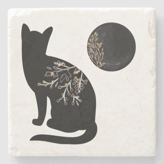 Shadowing Moon Stenen Onderzetter (Voorkant)