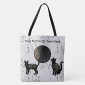 Shadowing Moon Tote Bag (Voorkant)