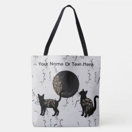 Shadowing Moon Tote Bag