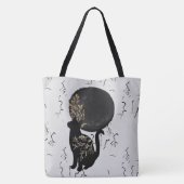 Shadowing Moon Tote Bag (Achterkant)