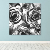 ShadowRose Giclee Tryptic Canvas Afdruk (Insitu (Houten vloer))