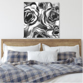 ShadowRose Giclee Tryptic Canvas Afdruk (Insitu (Slaapkamer))